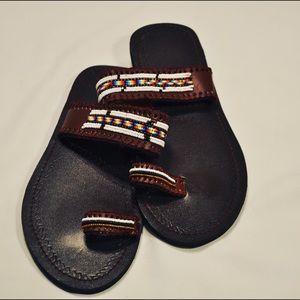 Maasai Beaded Sandals
